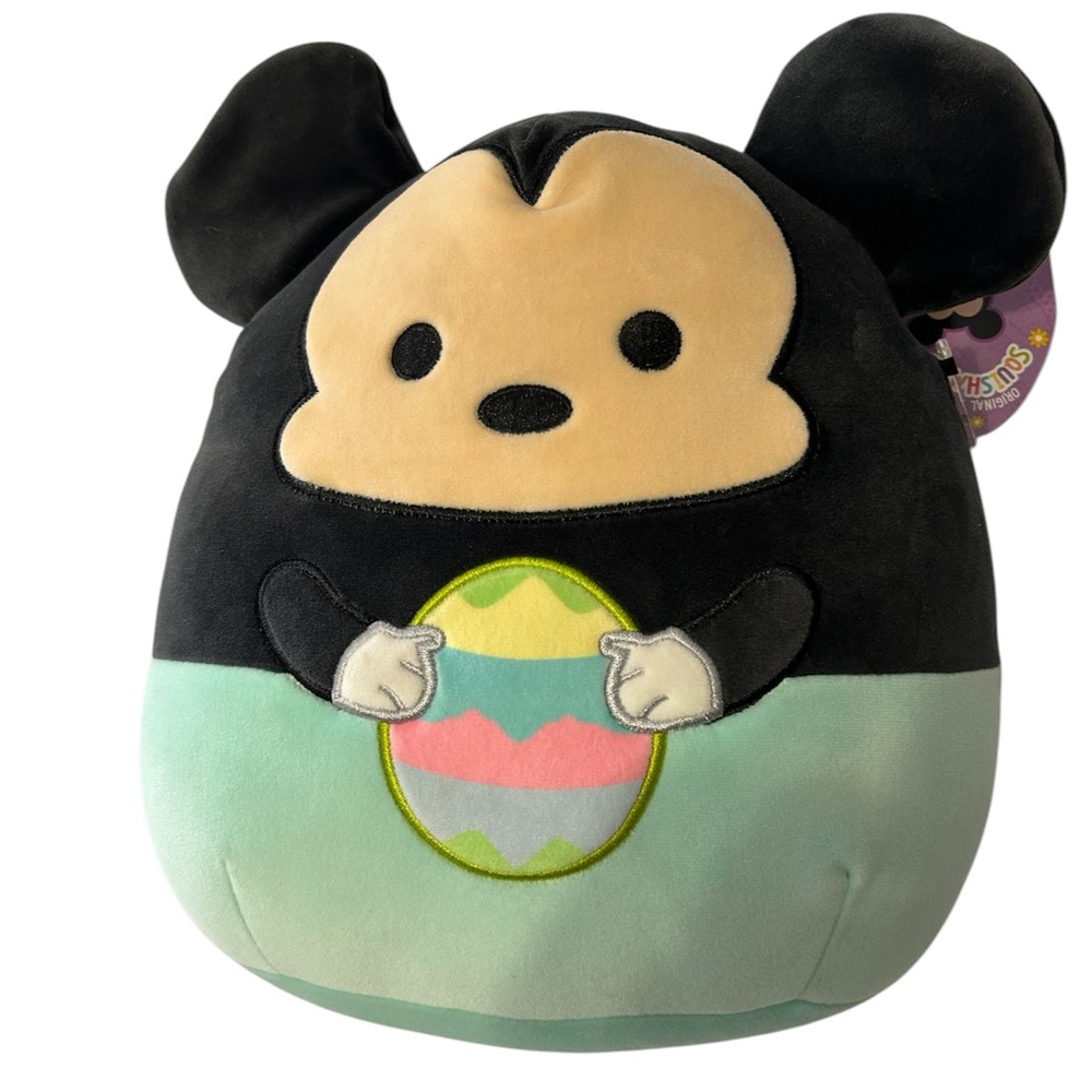 SQUISHMALLOW Disney 10” Mickey Mouse Easter Egg Plush Ultra Soft Toy